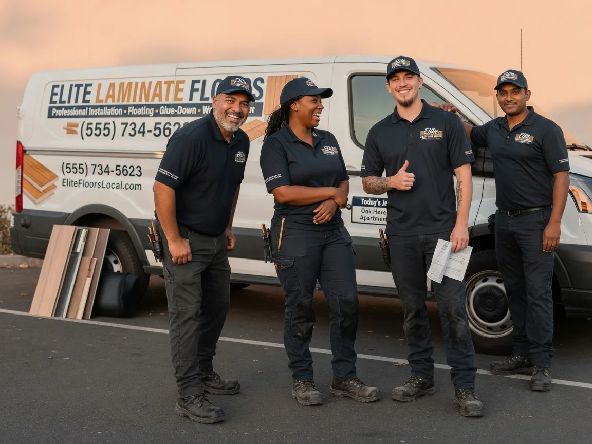 Laminate flooring installation company in Trinway, OH